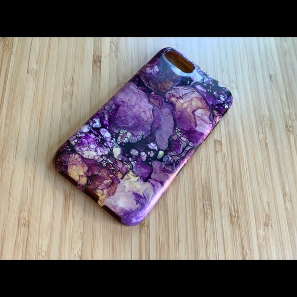 iPhone 7 Purple Marble Case by Velvet Caviar - Picture 8 of 8